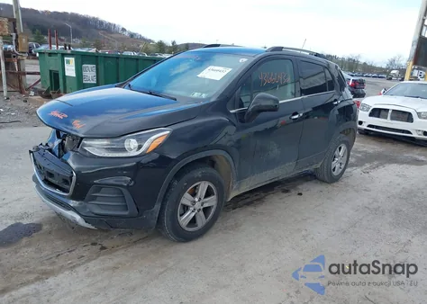 2019 Chevrolet Trax Lt из США, поврежденный, VIN KL7CJPSB2KB788690